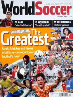 World Soccer monthly magazine Annual 2007 (set of 13 issues, complete)
