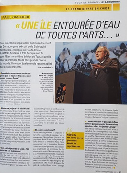 Tour de France 2013. Official programme