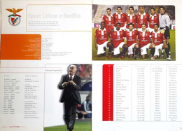 SL Benfica - Vitoria Setubal, Portugal Cup Final match official programme (29.5.2005)