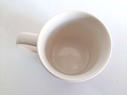 Mug World Cup Qatar 2022 emblem (red) (Official Licensed Product)