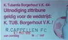 Koninklijke Tubantia Borgerhout V.K. - Royal Cappellen FC (07.05.1995) match ticket