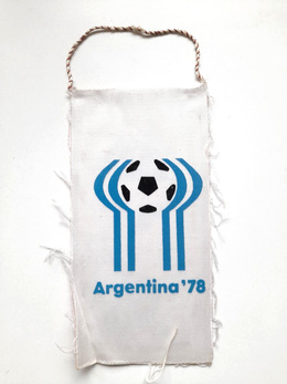 FIFA World Cup 1978 Team of Argentina pennant (PRL)