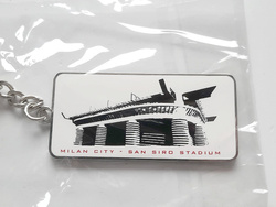 AC Milan San Siro stadium keyring (official product)