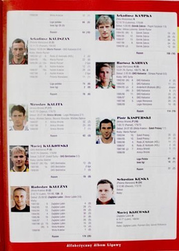 Alphabetical League Album Spring'99 (Pilka Nozna Magazine)