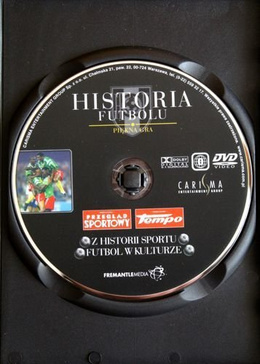 History of football. About story of sport. Football in culture DVD film