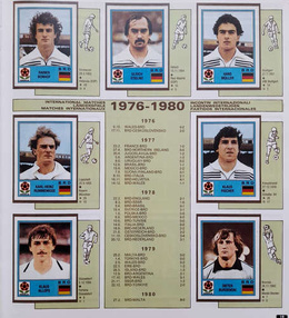 Euro Cup Panini Football Collections 1980-2020