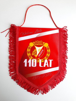 110 years of RTS Widzew Lodz pennant