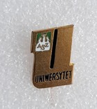 Academic Sport Association of University Cracow badge (enamel)