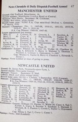 The News Chronicle & Daily Dispatch Football Annual 1957-1958