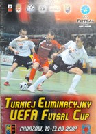 UEFA Futsal Cup Elimination Tournament (Chorzów, 10-13/09/2007) official programme