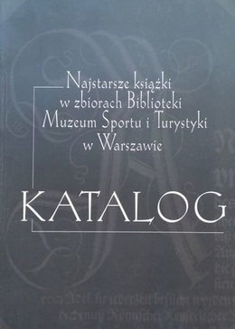 Product oldest book in the collection of the Library Museum of Sport and Tourism