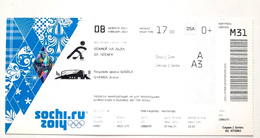 The XXIIth Winter Olympic Games Sochi, ice hockey ticket (8.2.2014)