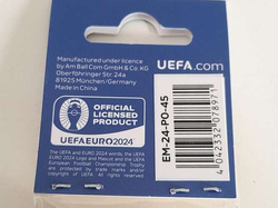 Miniature replica of the trophy of the UEFA Euro 2024 Germany, 4,5 cm (Official Licensed Product)