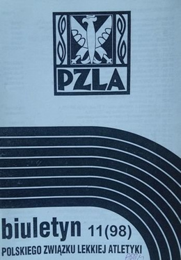 Newsletter Polish Athletics Association 11/1998