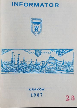 Bulletin of Polish Sport Souvenirs Collectors Association - volume 28 (1987)