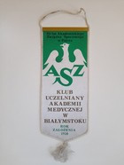 Sport Club of the Medical University of Białystok old pennant