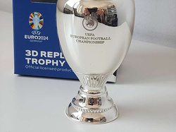 Replica of the trophy of the UEFA Euro 2024 Germany, 10 cm (Official Licensed Product)