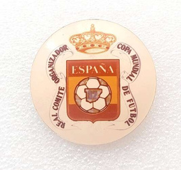 Organizing Committee of the Spain 1982 World Cup badge (plastic)