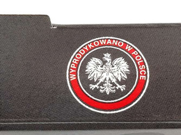 Keyring KS Polonia Bytom ice hockey team crest & player mini puck keyring (official product)