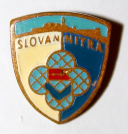 Slovan Nitra (lacquer; with signature)