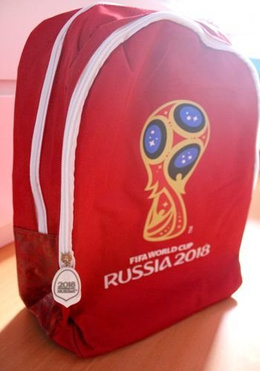 FIFA World Cup Russia 2018 large backpack official licensed product