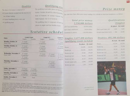 Open de Paris 1995. Media guide / Guide des medias