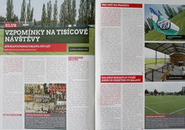 "Prague Football Special" monthly magazine (August 2012)