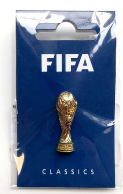 FIFA World Cup trophy pin badge (official product)