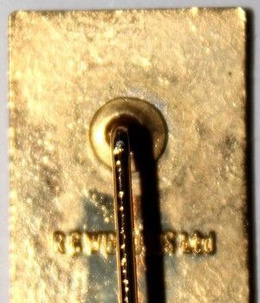 The Togolese Football Federation (enamel, signature)