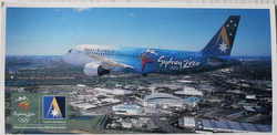 Ansett Australia. Official Airline of the Sydney 2000 Olympic Games postcard