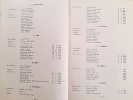 XXI European Boxing Championships program (Katowice 1975)