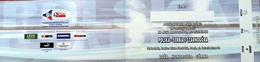 Poland - Serbia and Montenegro match ticket  (16.11.2003)