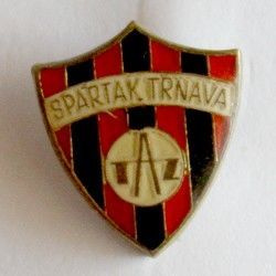 Spartak Trnava badge (epoxy; with signature)