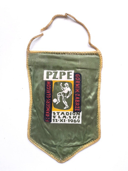 Pennant Górnik Zabrze - Rangers FC, Cup of Winners Cup match (12.11.1969)