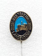 BSG Traktor Langendorf badge (East Germany, lacquer)