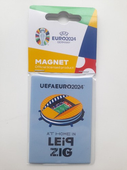 The host city Leipzig UEFA Euro 2024 Germany magnet (Official Licensed Product)
