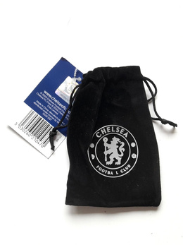 Chelsea FC Stamford Bridge big one side keyring in suede bag (official product)
