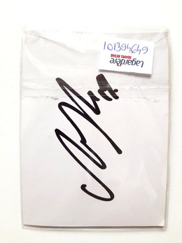 CFR Cluj crest + football player autograph (official product)