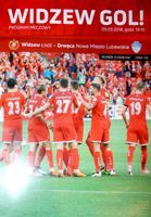 Widzew Lodz - Drweca Nowe Miasto Lubawskie III League (05.05.2018) official programme