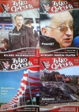 Tylko Cracovia. Official Magazine of KS Cracovia Fan's 2008-2009 (4 items)
