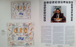 Summer Olympic Games Barcelona 1992 Postage stamps (in etui with description)