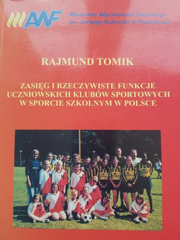 The range and actual functions of student sports clubs in school sports in Poland