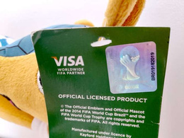 FIFA World Cup Brazil 2014 mascot Fuleco (official product)