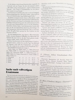 75th Anniversary of Austrian Football Association (Volume 1) Organisation and National Team