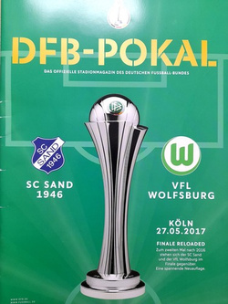 SC Sand 1946 - VfL Wolfsburg German Cup Womens Final (27.5.2017) official programme