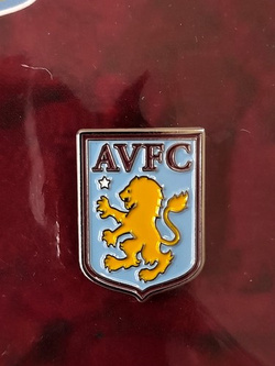 Aston Villa FC crest badge (official product)