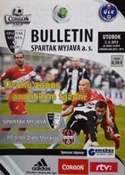 Spartak Myjava - MFK Ruzemberok Corgon Liga official programm (16.03.2013)