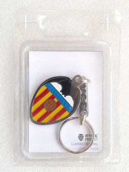 Valencia CF crest keyring (official poduct)