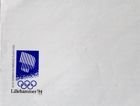 Envelope Winter Olympic Games Lillehammer 1994 (Lithuania)