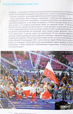 Sport of disabled people